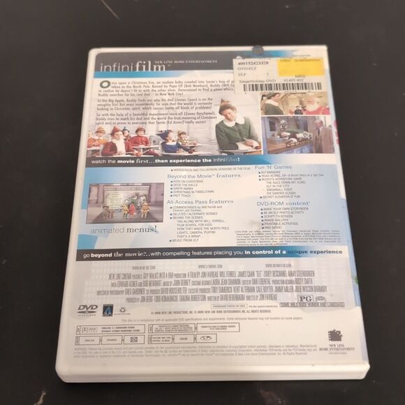 Used DVD ELF Will Ferrell‎ - Picture 2 of 5